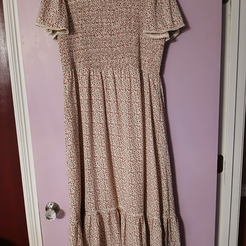 Floral Print Women's Dress